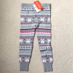 Girls Joe Fresh Fair Isle Sweater Leggings NWT 5